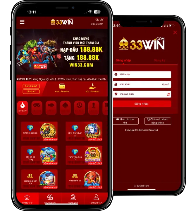 tải app 33win